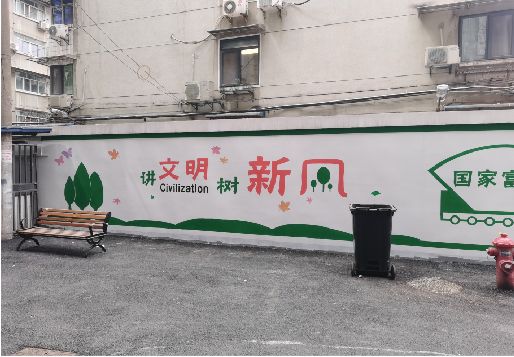 沈丘社区墙绘